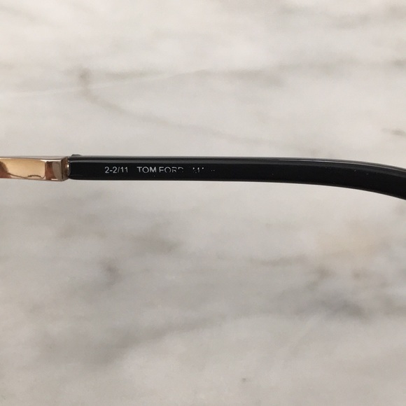 Tom Ford black and gold metal frame sunglasses - Picture 6 of 6